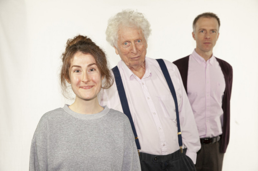 The new Series 12 crew! Sadie Miller, Tom Baker and Christopher Naylor