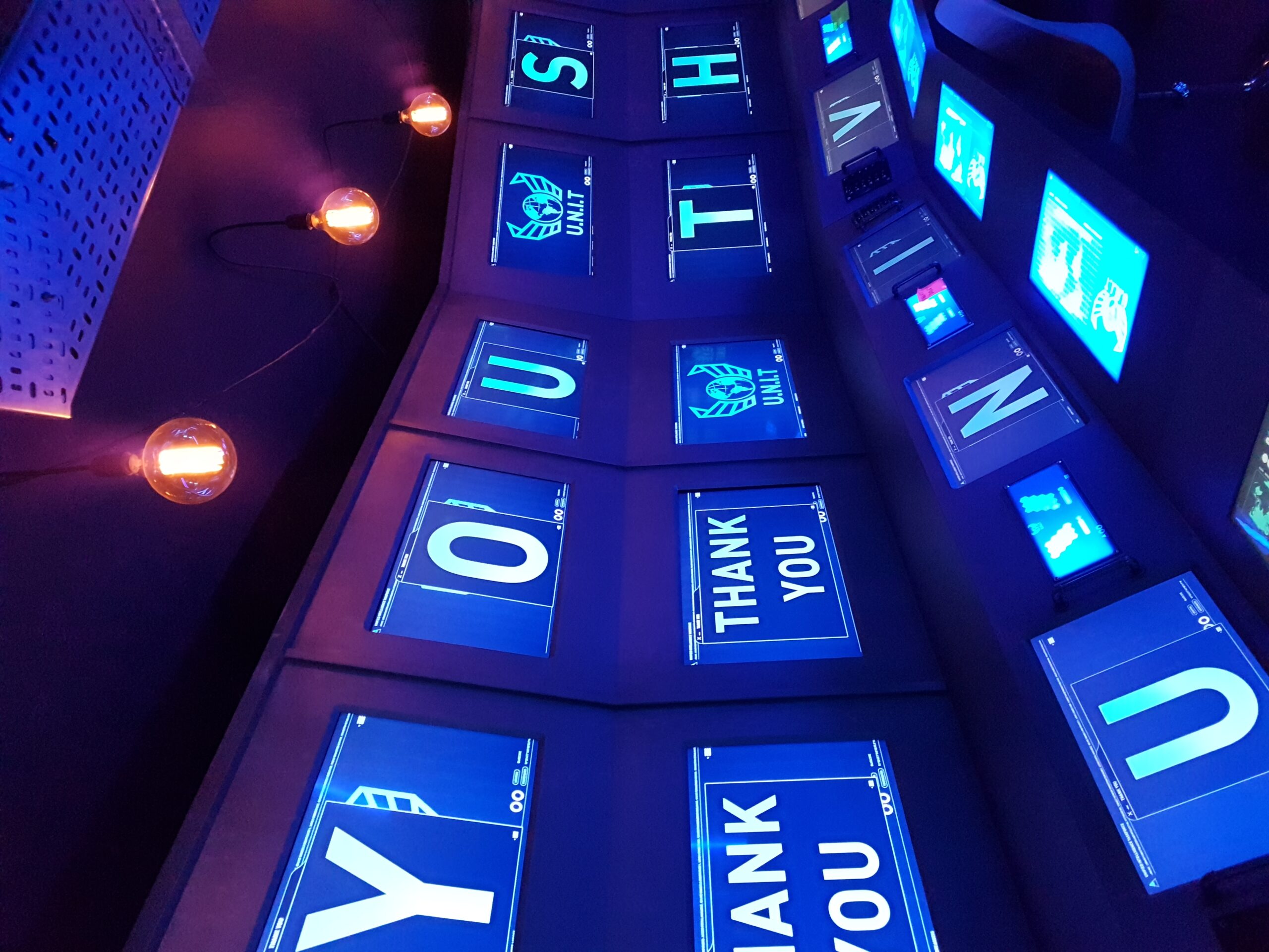 The impressive UNIT main control room 1