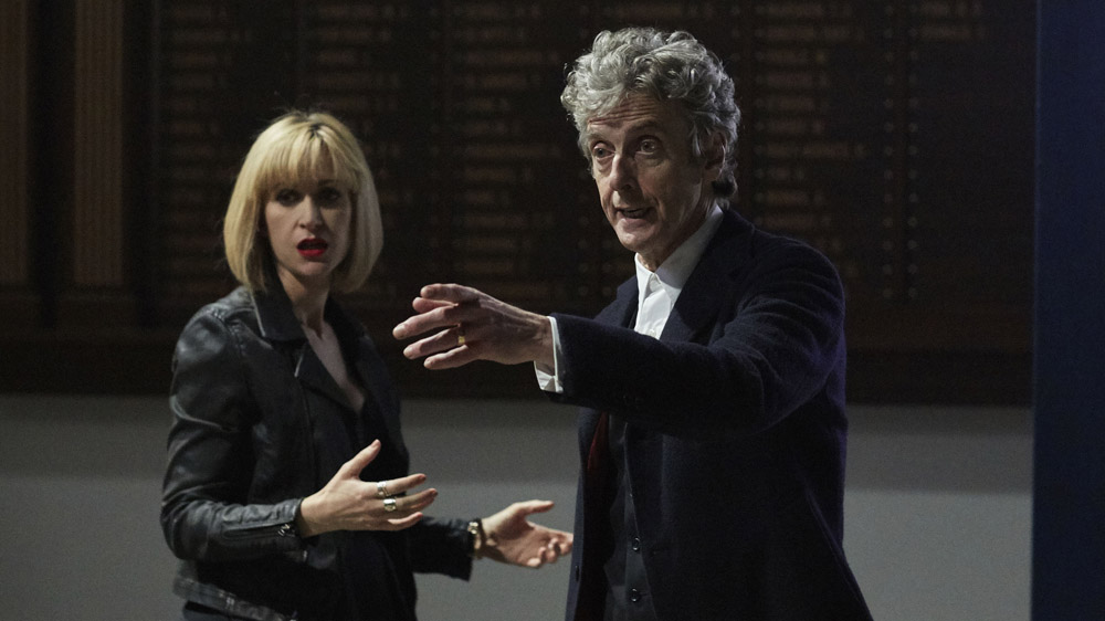 The Twelfth Doctor and Miss Quill meet in Class