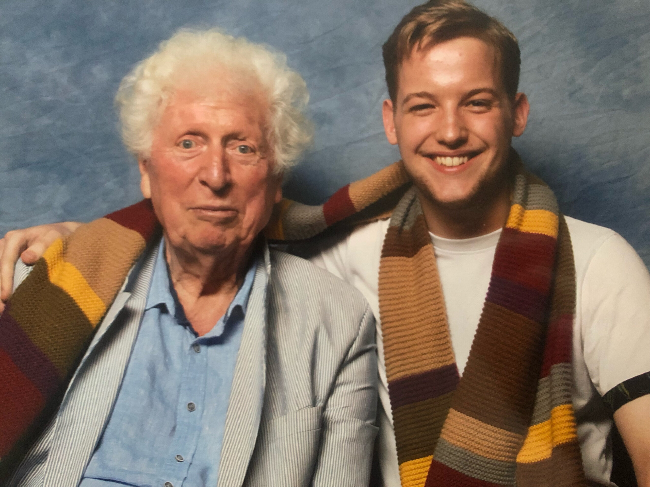 Me and Tom Baker