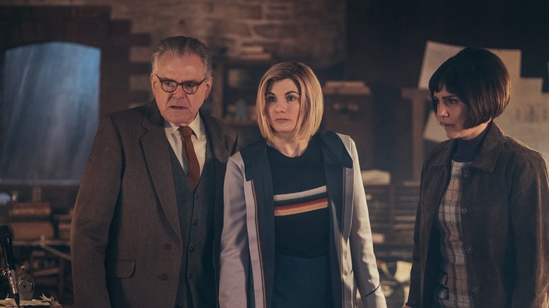 Kevin McNally as Professor Jericho and Annabel Scholey as Claire Brown