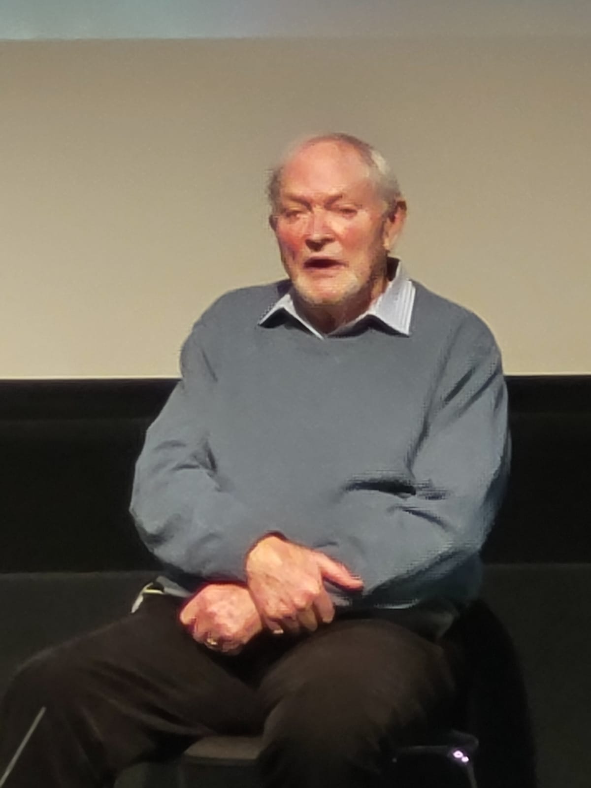 The actor Julian Glover who has appeared twice in Doctor Who