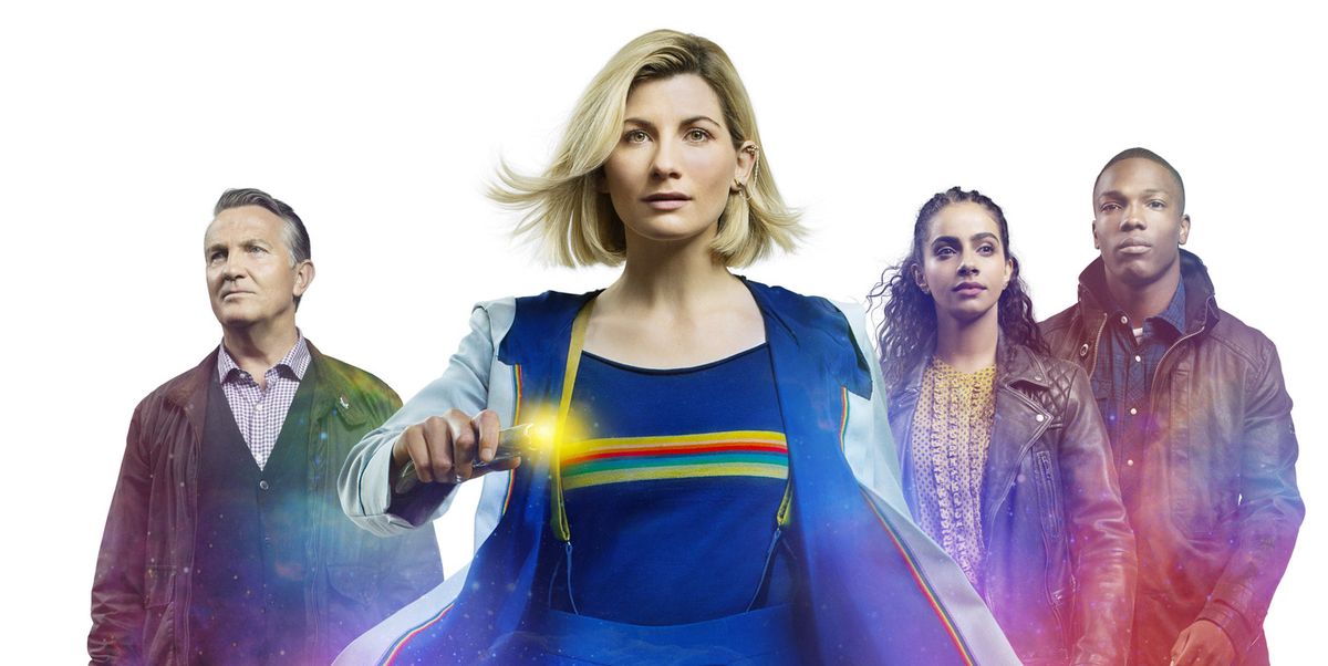 Promotional Image for Series 12 featuring the Doctor and the fam once more.