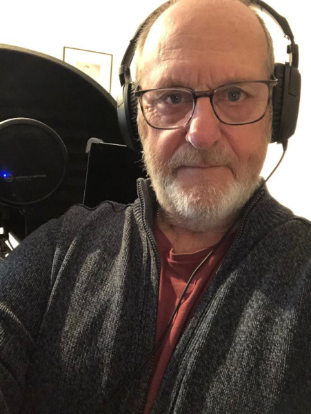 David Troughton recording The Ordeal of Peladon