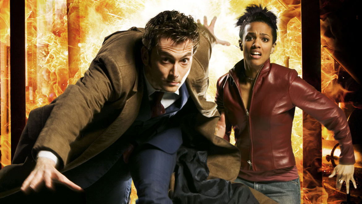 Promotional Image for Series 3 featuring the Doctor and Martha