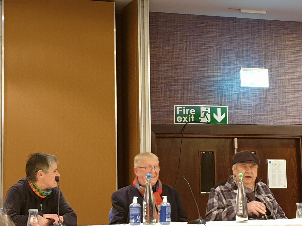 Graham Harper and Eric Saward