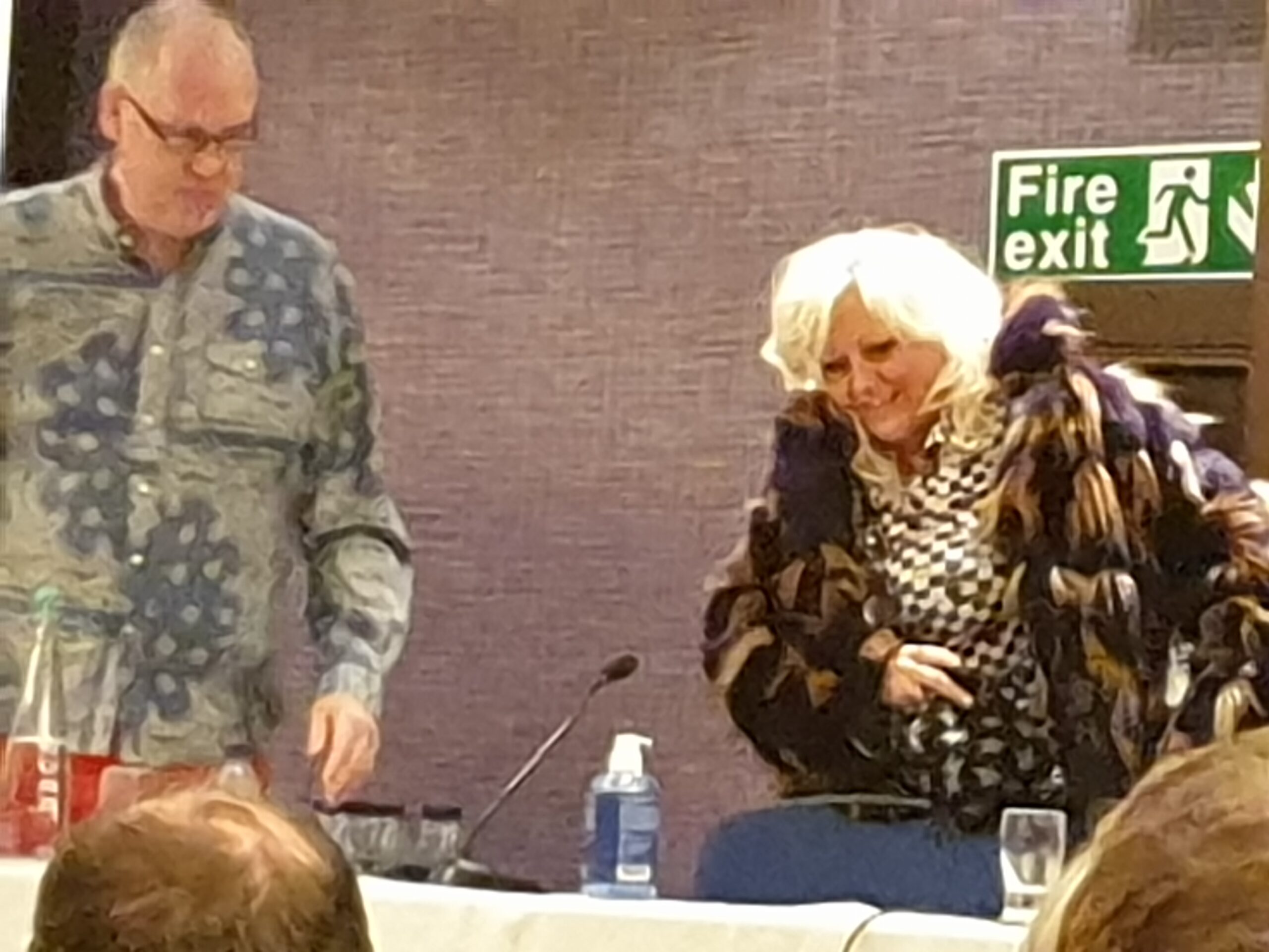 Camille Coduri brings some glamour to the proceedings