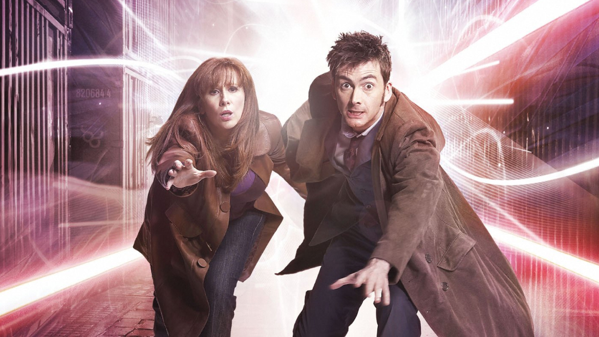 Promotional Image for Series 4 featuring the Doctor and Donna