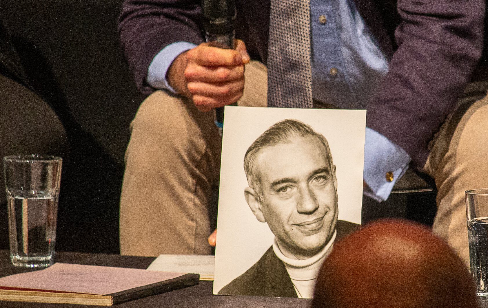 Sergei and Dmitri Subotsky brought a photo of their father