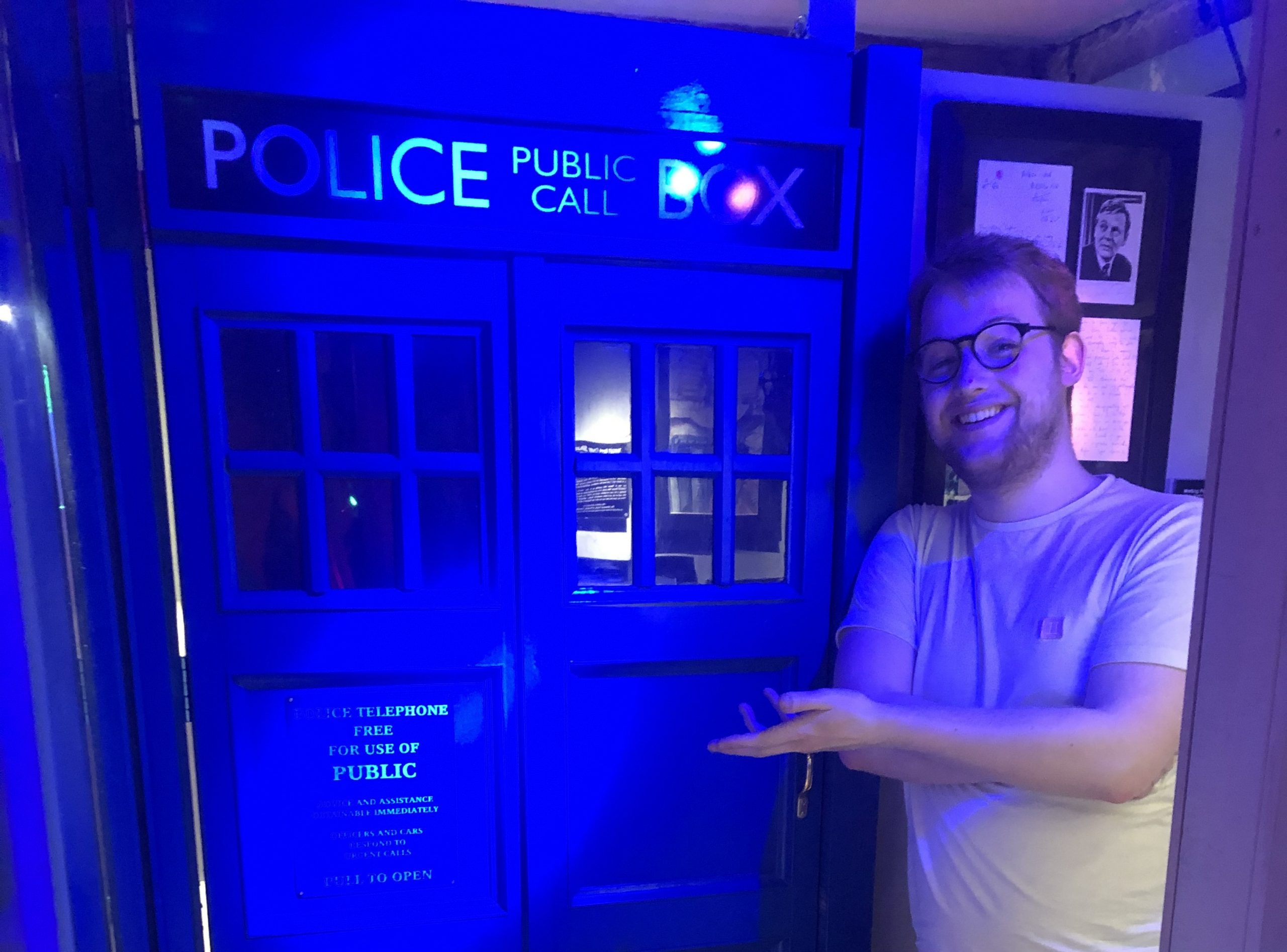 Harry with another TARDIS