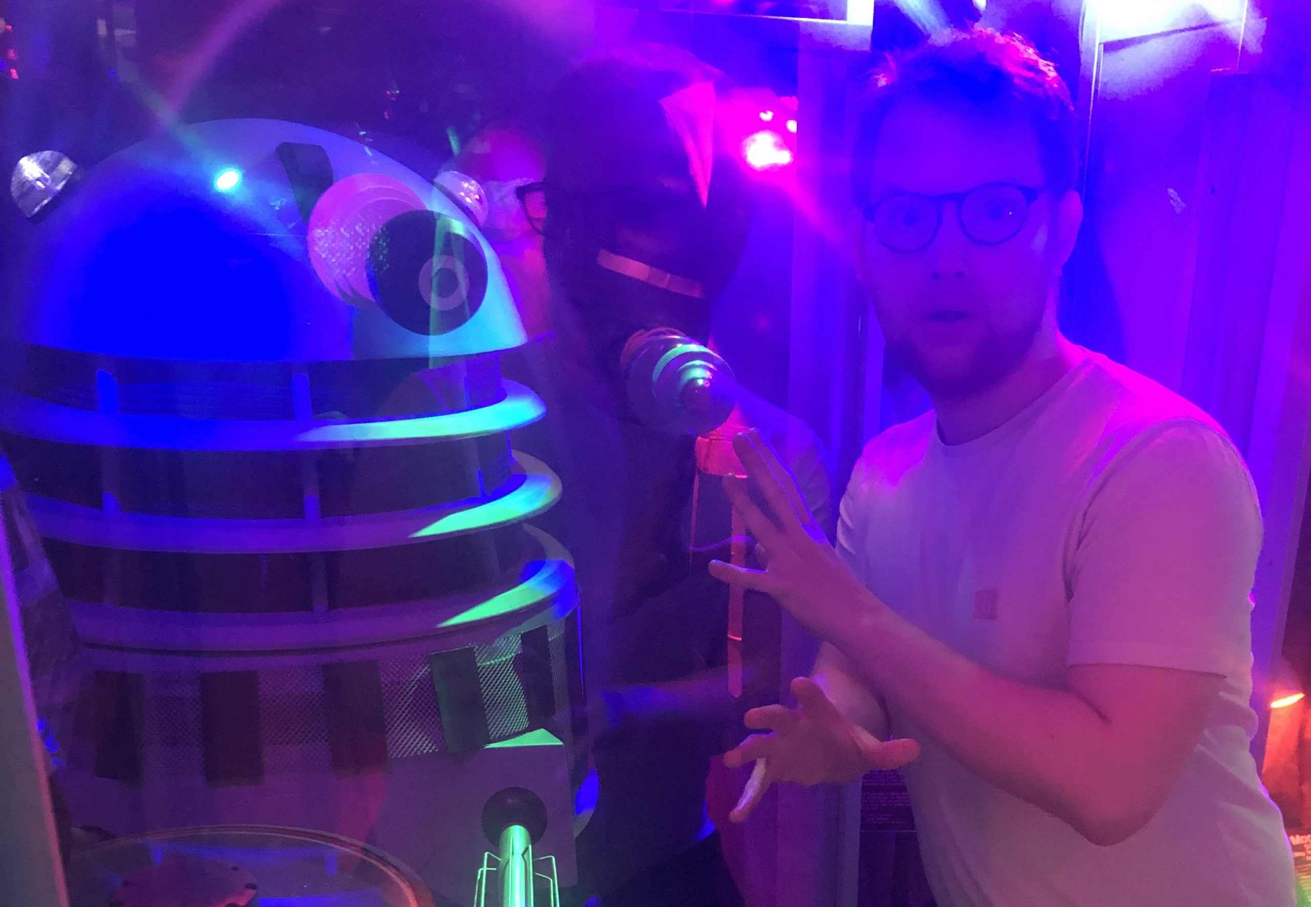 Harry with a Dalek
