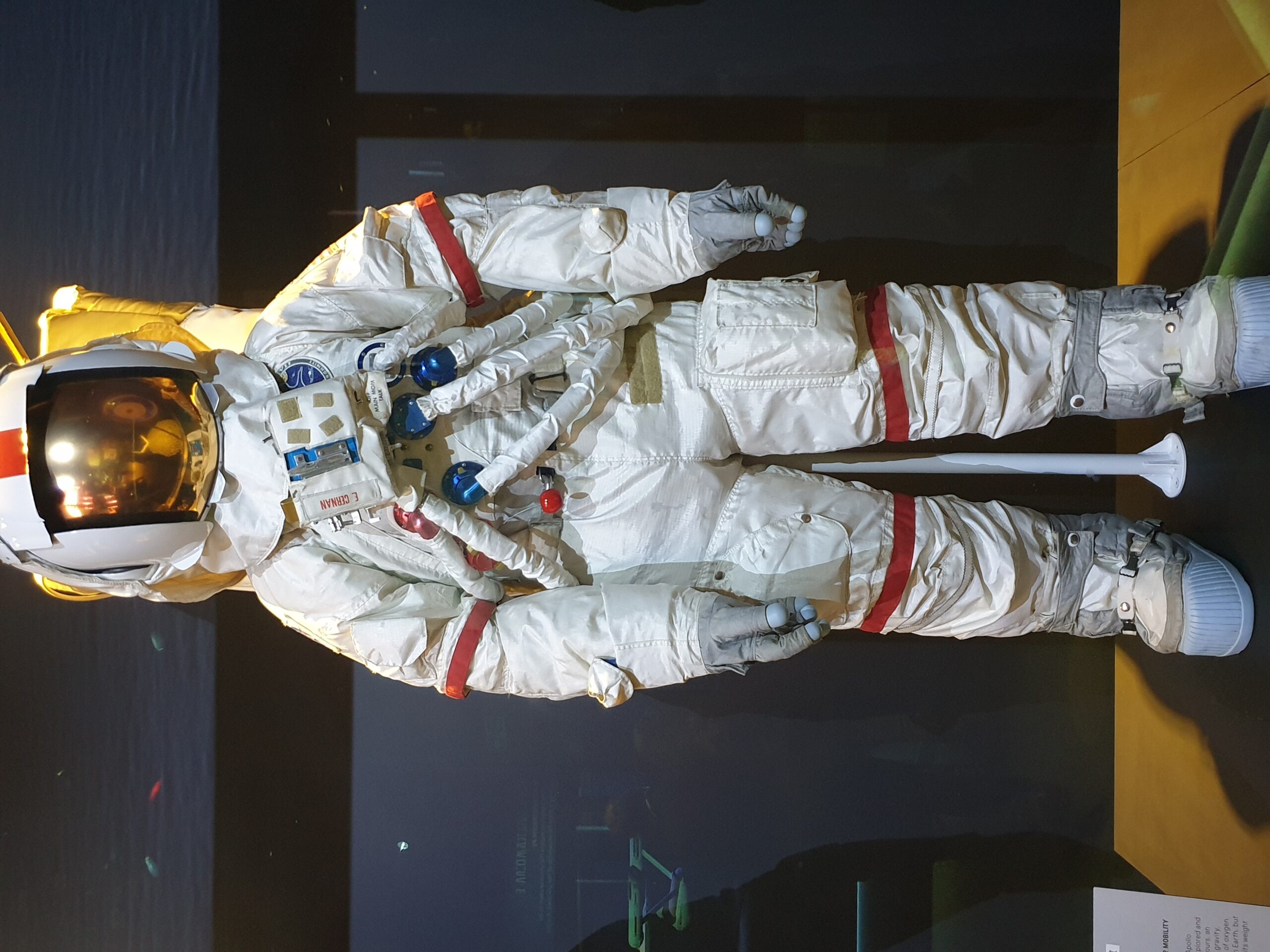 Apollo 1972 ExtraVehicular Mobility Unit (EMU Spacesuit replica)