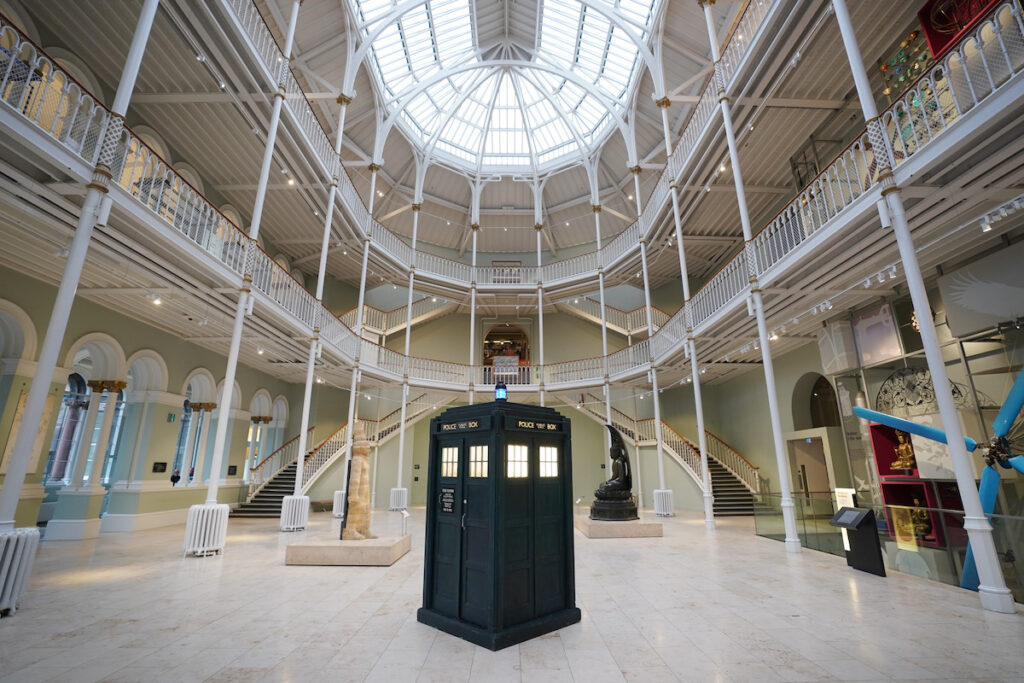 Get ready Edinburgh... the TARDIS is coming to you!