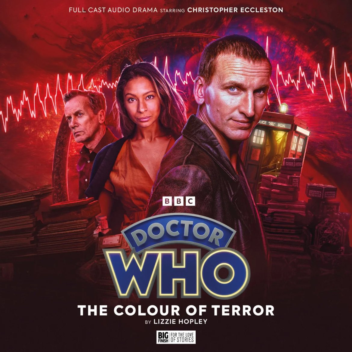 Doctor Who: The Colour of Terror. Cover by Caroline Tankersley © Big Finish Productions