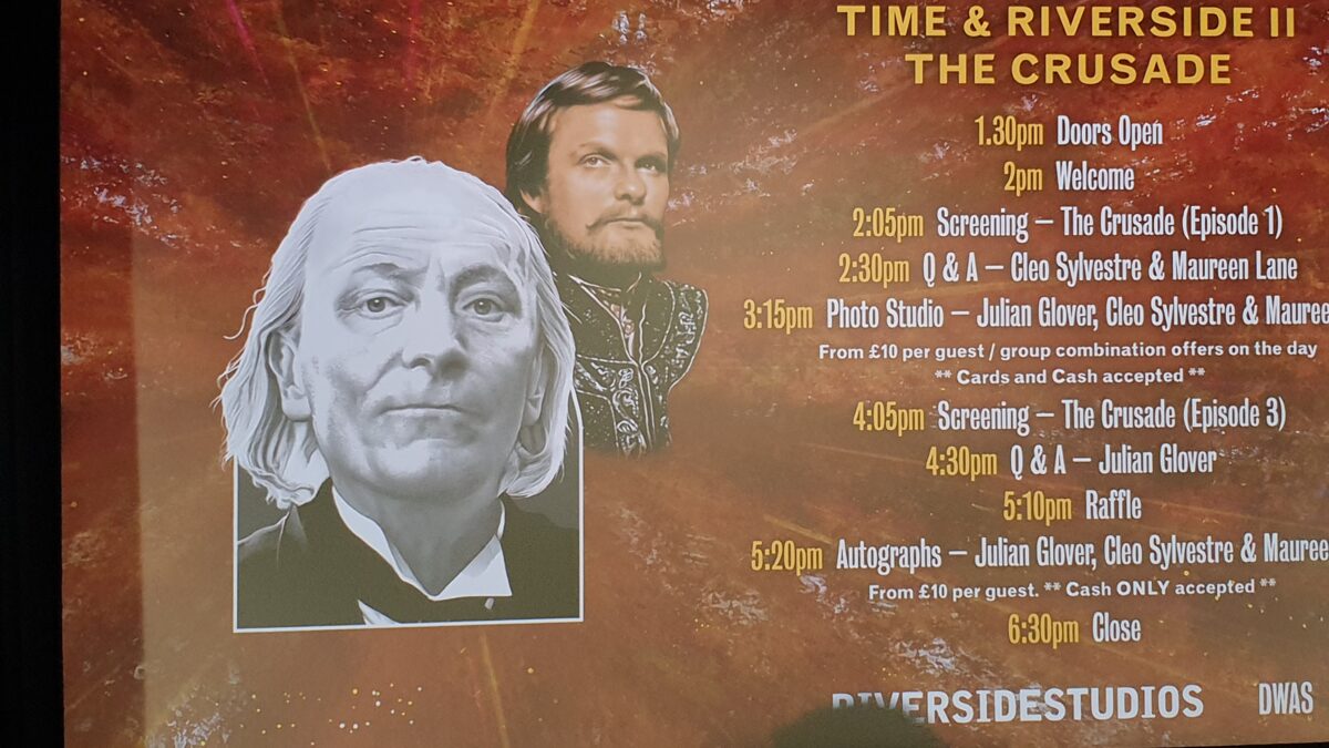 Schedule of Time & Riverside II: Doctor Who: The Crusade