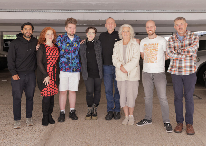 The cast of The Green Gift