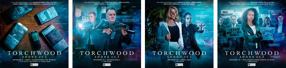 Torchwood Among Us 3 Covers
