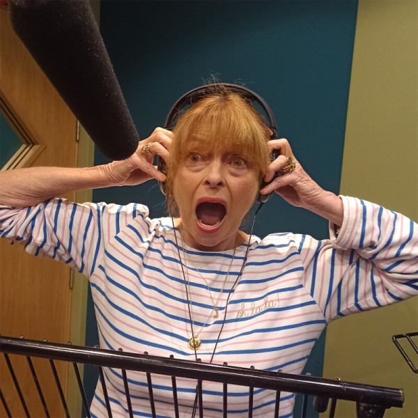 Janet Ellis recording for Torchwood!