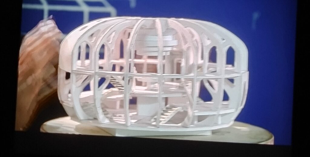 The 11th Doctor’s TARDIS design in miniature