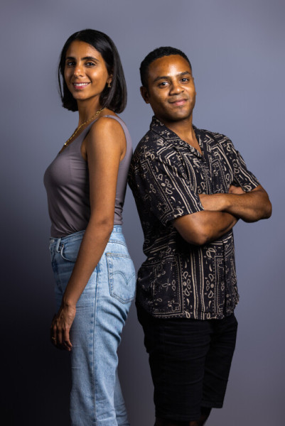 Anjli Mohidra and Daniel Anthony