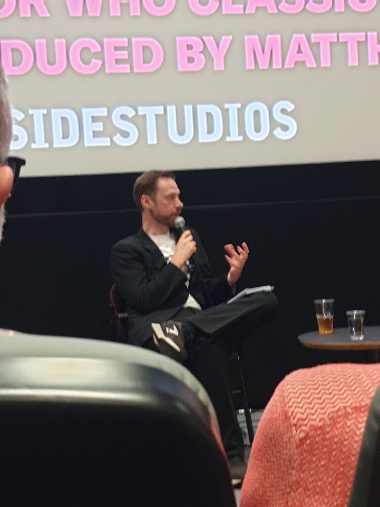 Writer Gavin Rymill was the Dalek expert for this event