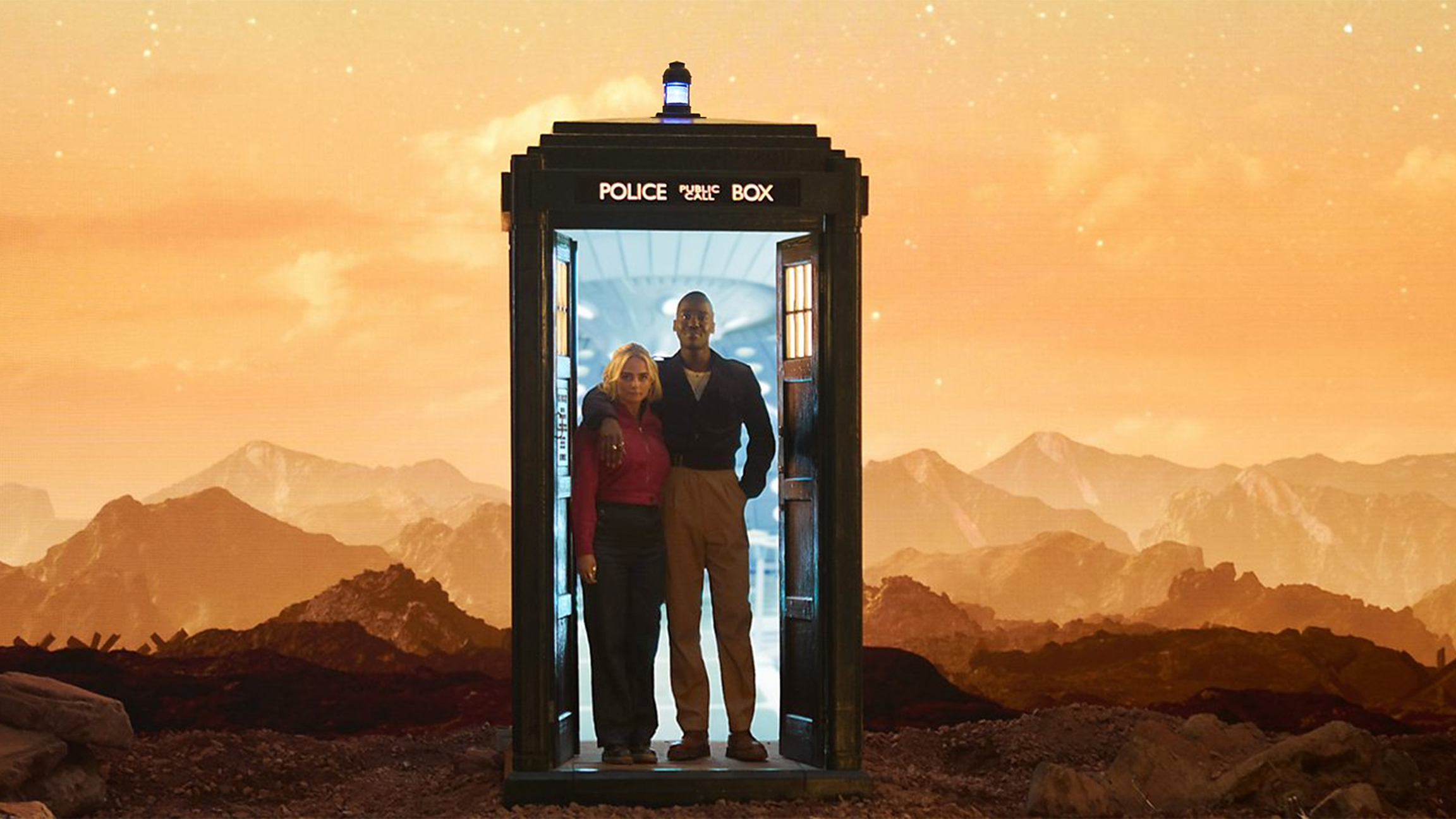 The Doctor and Ruby arrive on Kastarion 3