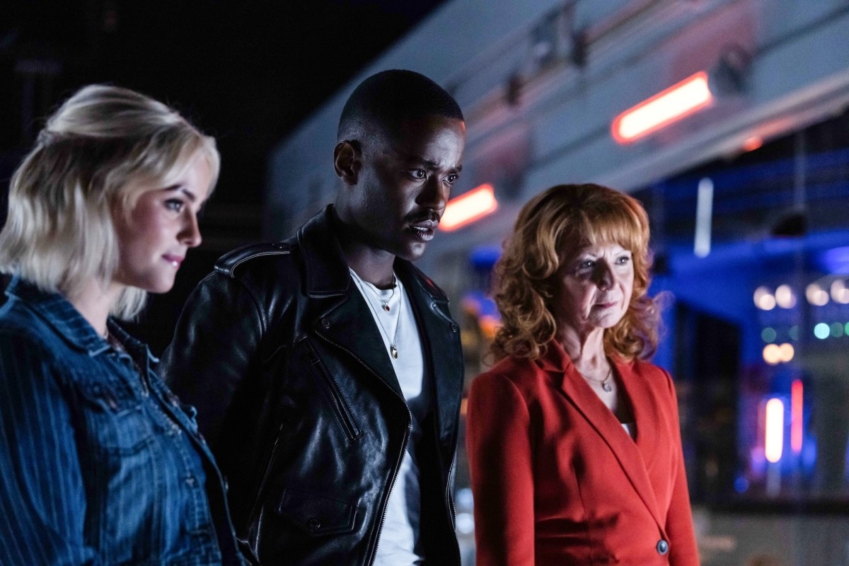 Melanie Bush joins The Doctor and Ruby in trying to decipher the past