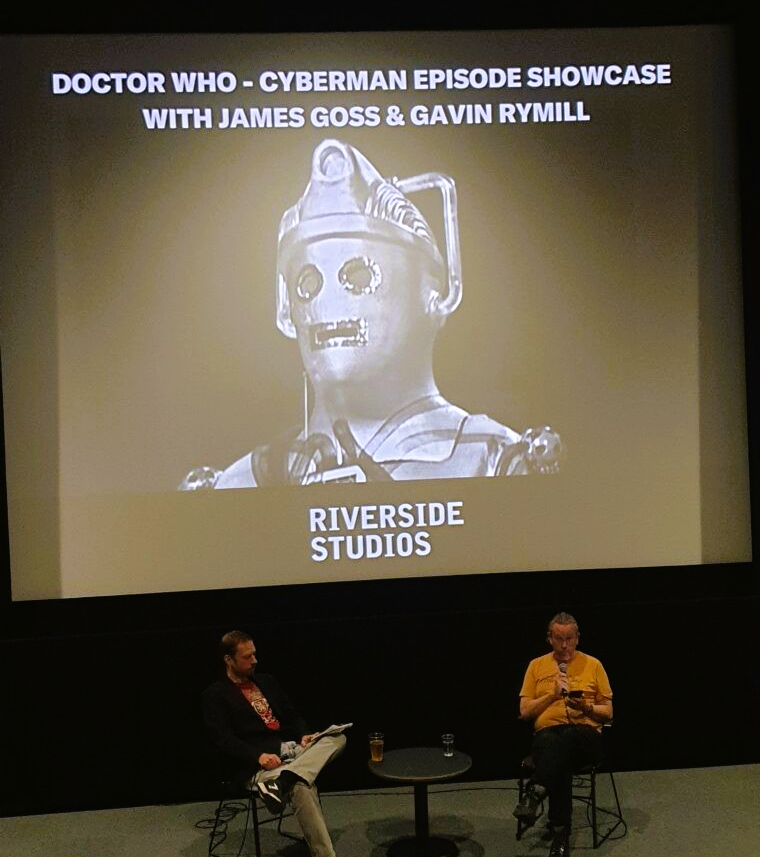Writers Gavin Rymill and James Goss presented the event