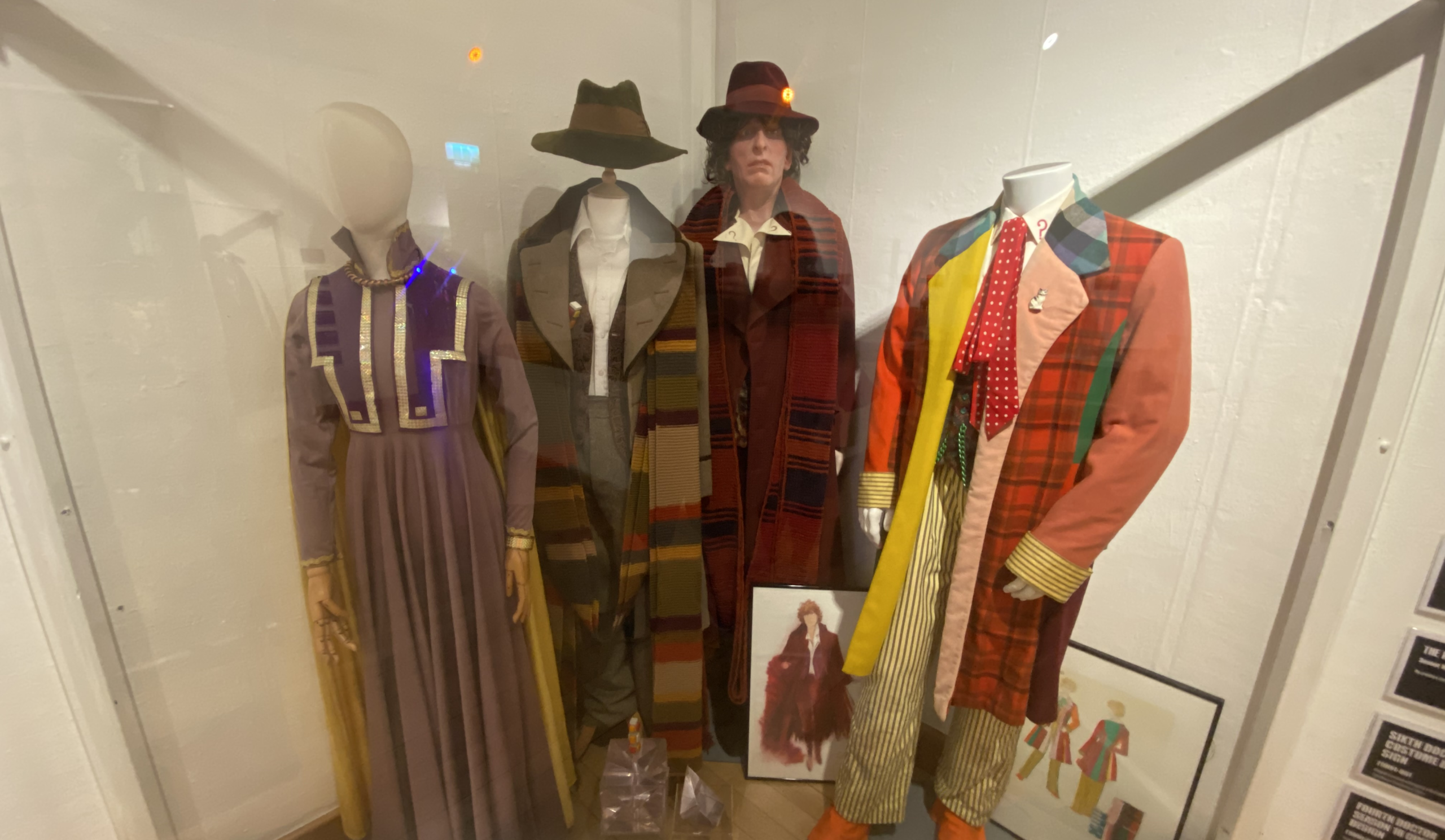 A small section which shows you the variety of items on display! Colorful costumes