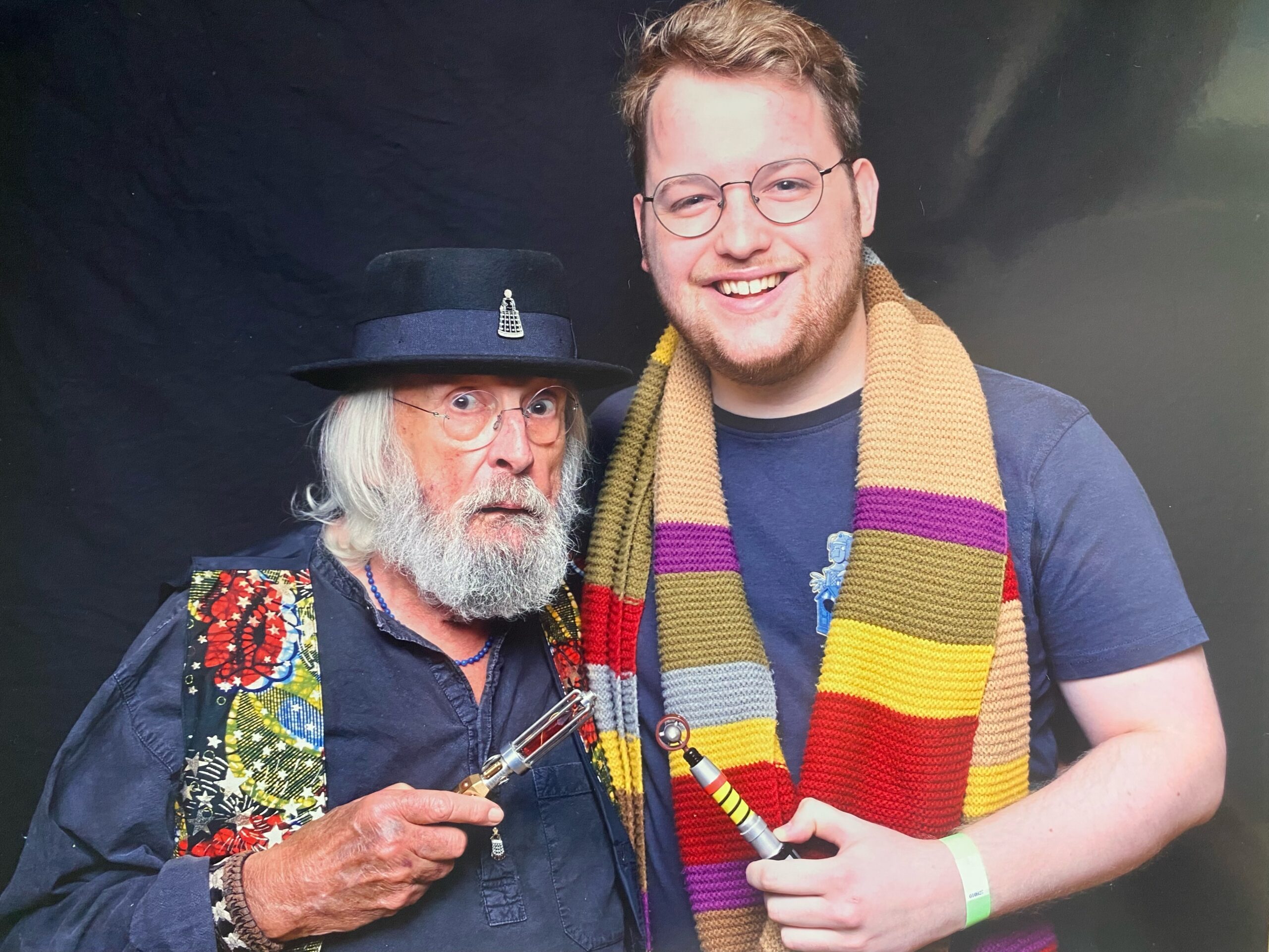 Terry Molloy and Harry