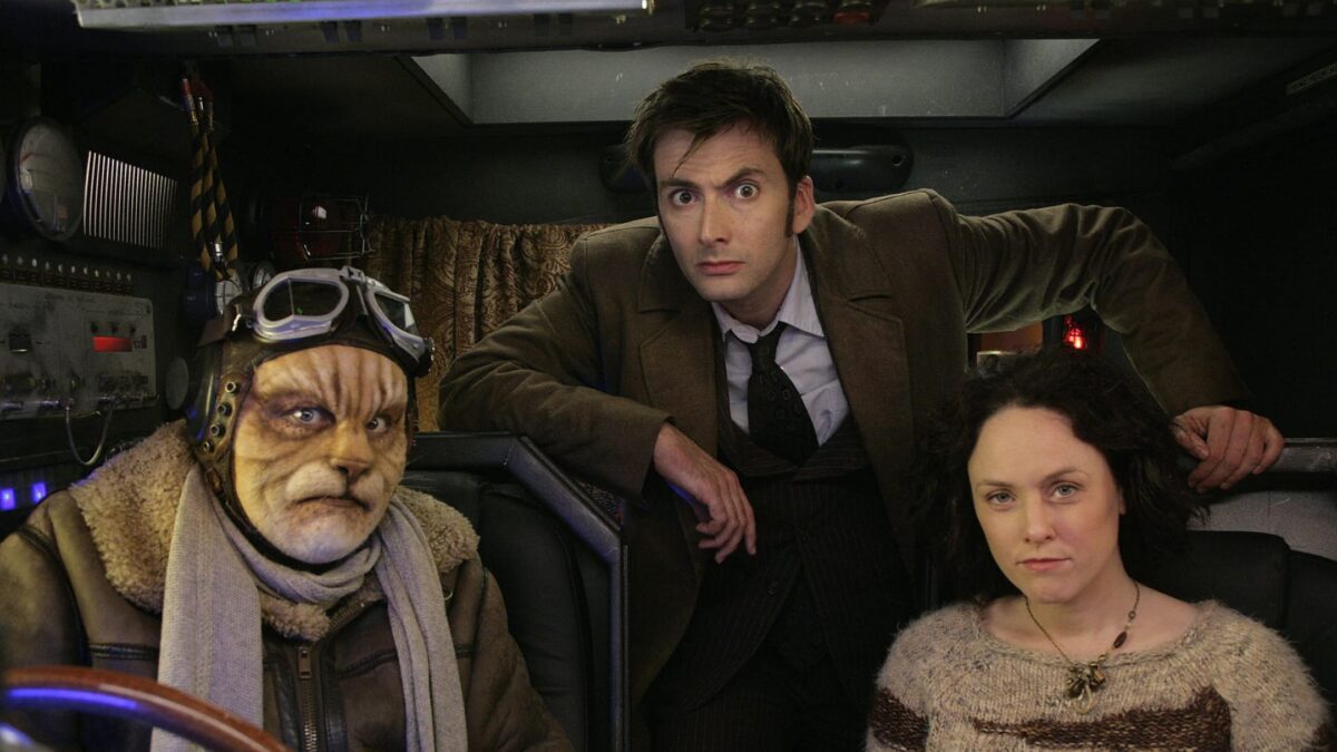 The Tenth Doctor from the Doctor Who episode Gridlock