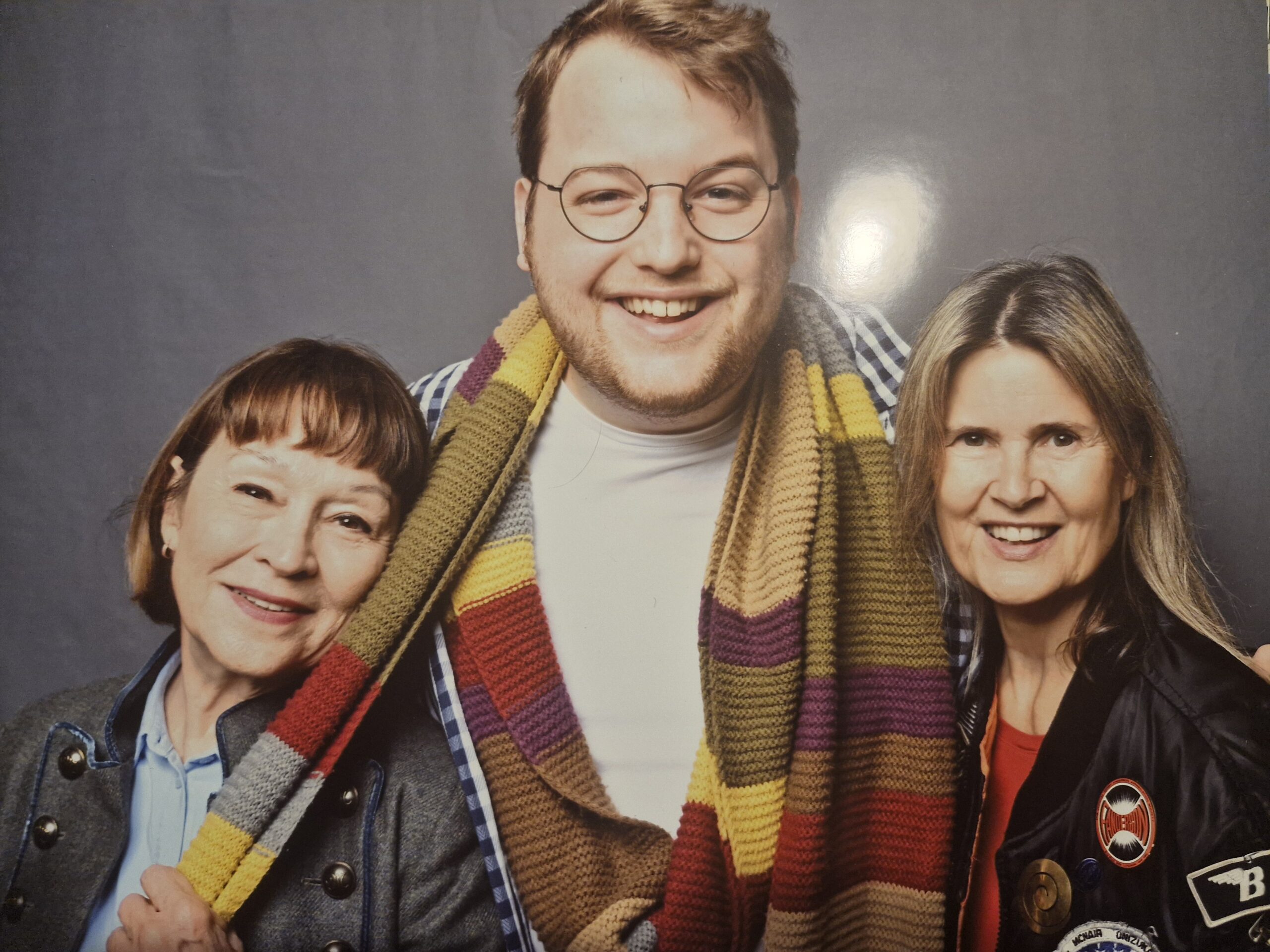 Janet Fielding, Harry and Sophie Aldred